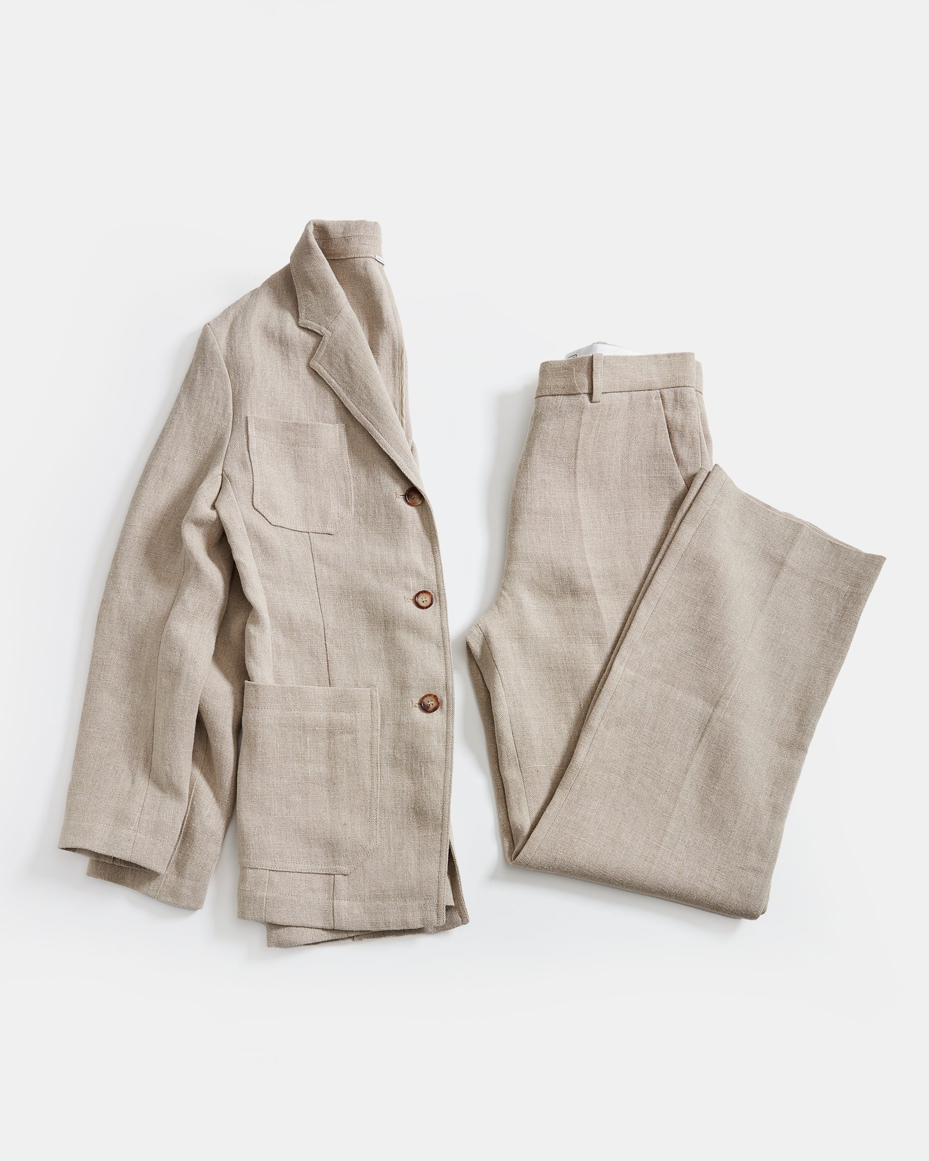 Totem Linen Blazer & Pants Set