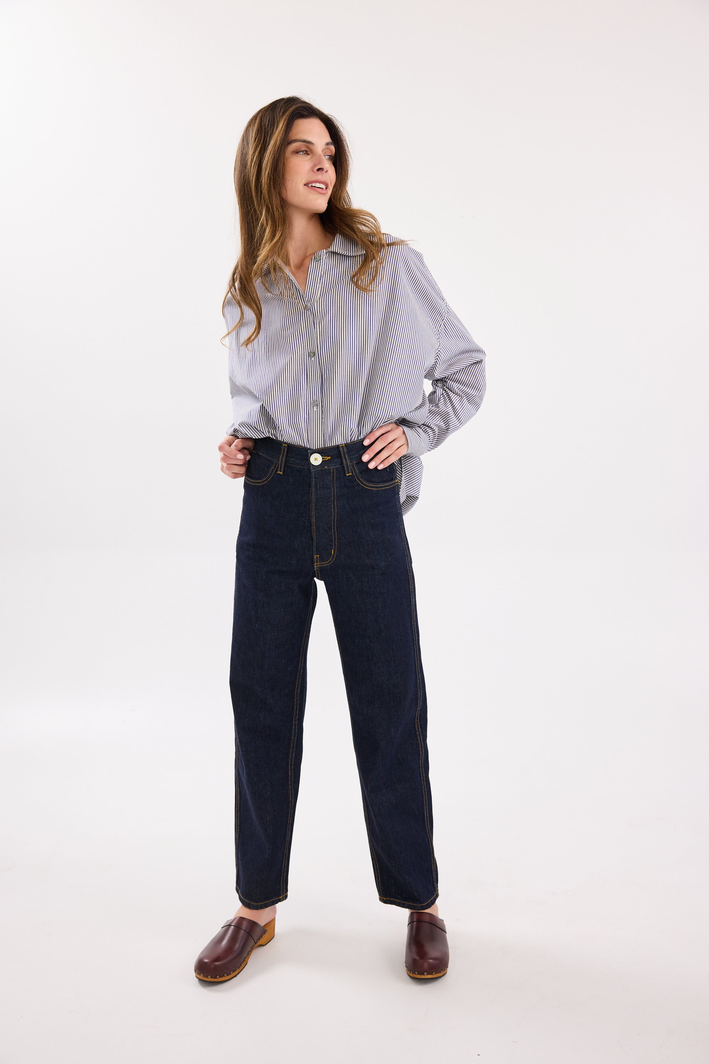Oversize Pinstripe Shirt