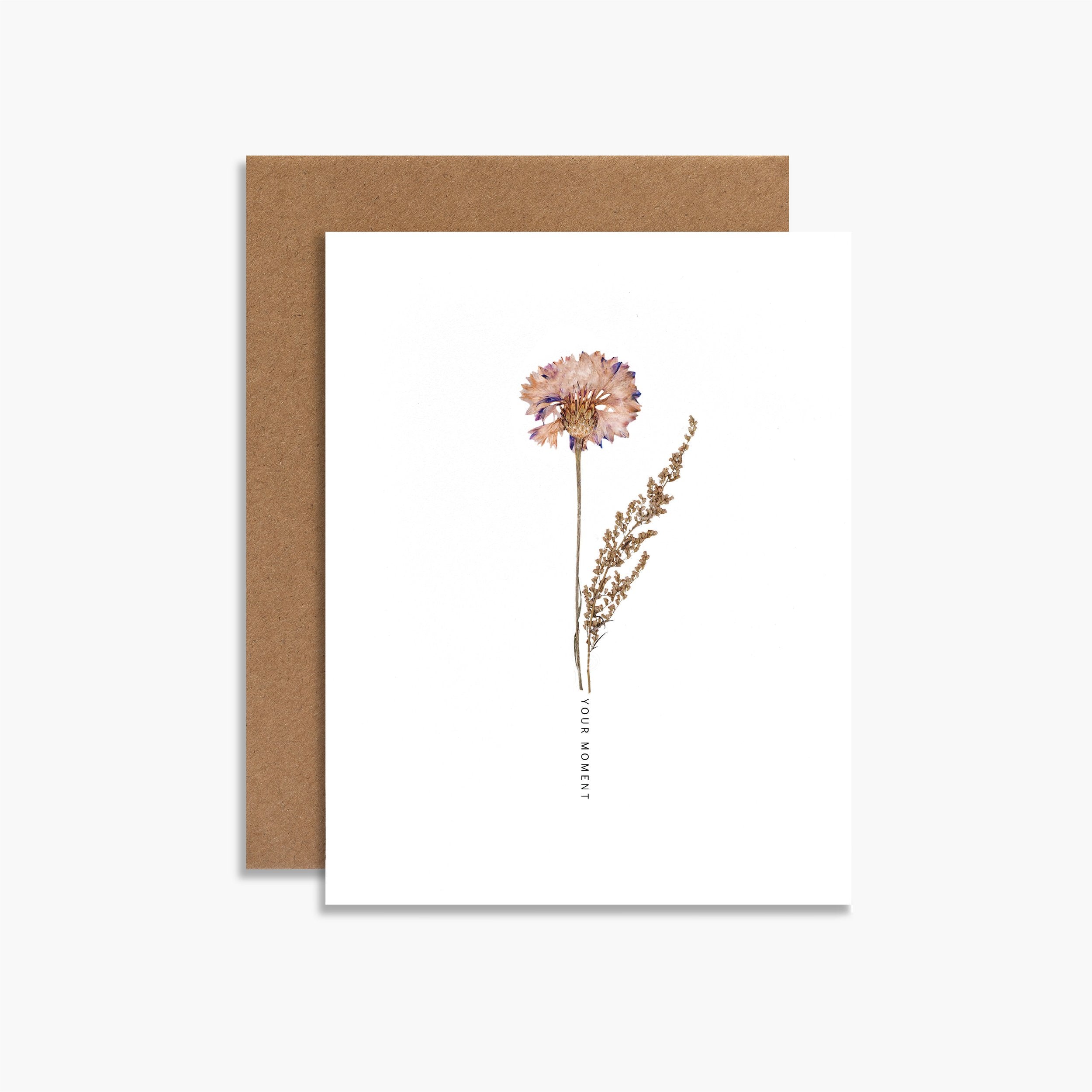 your moment botanical card
