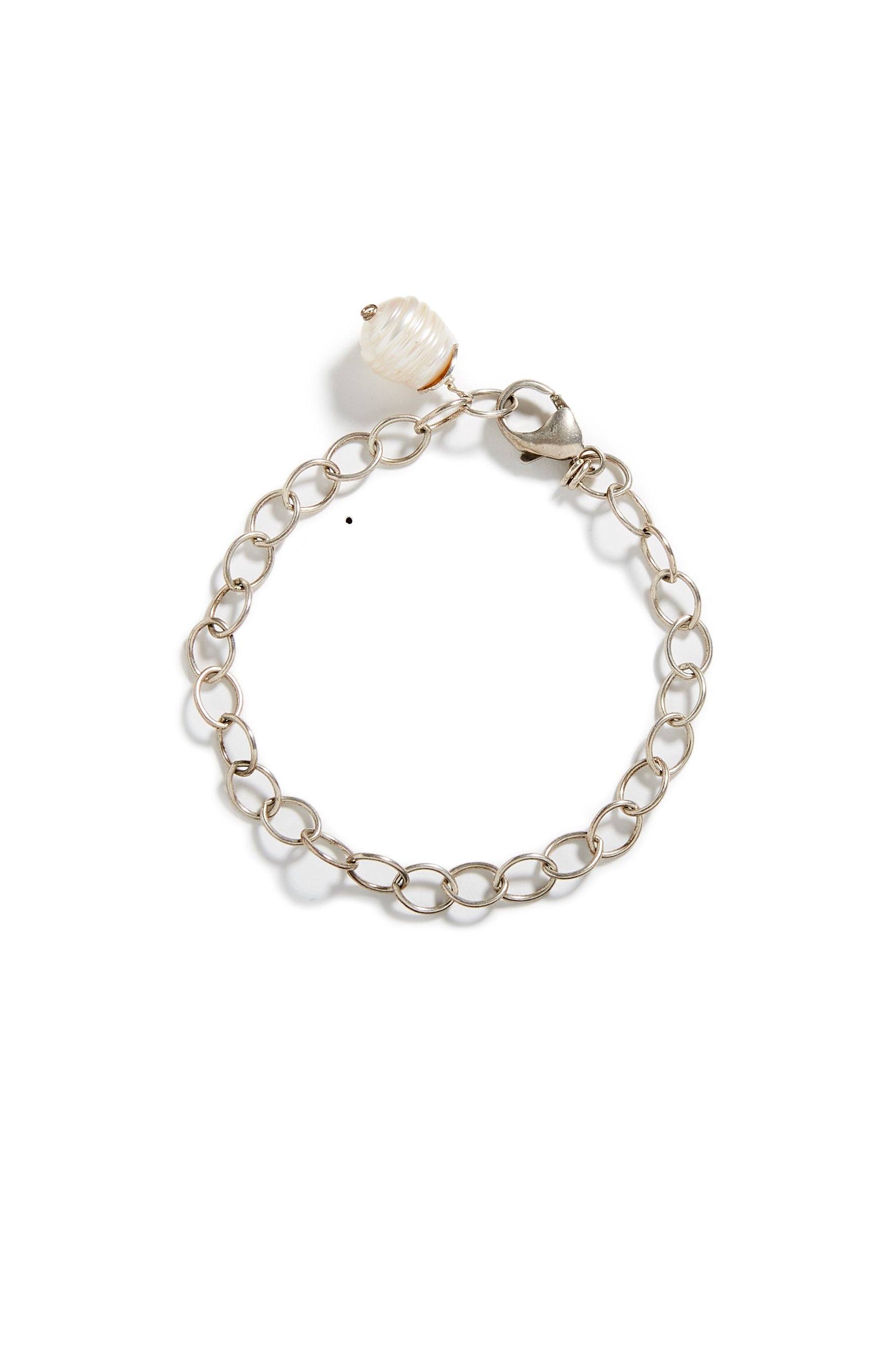 Halo Pearl Drop Bracelet FINDS lisa b.