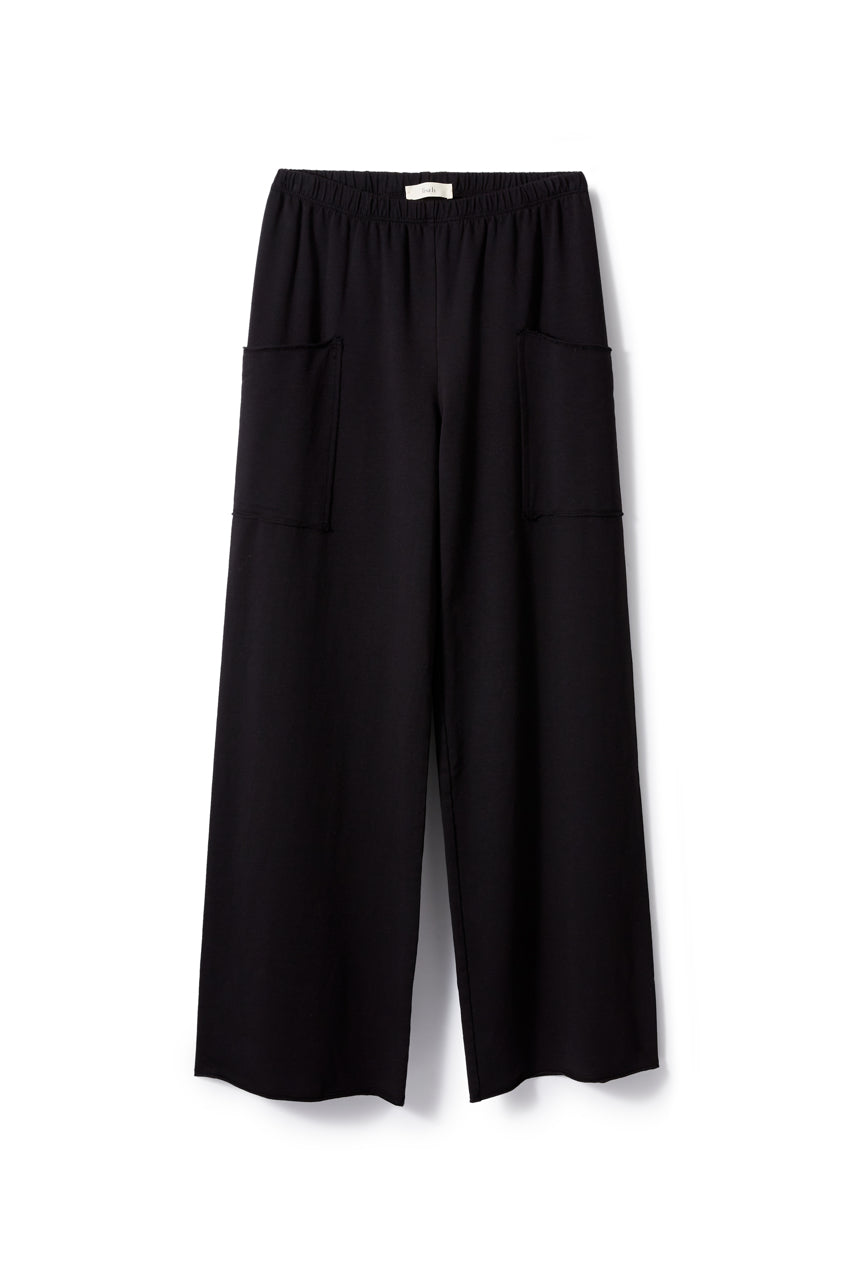 lounge pant Cotton Knits lisa b. black small 