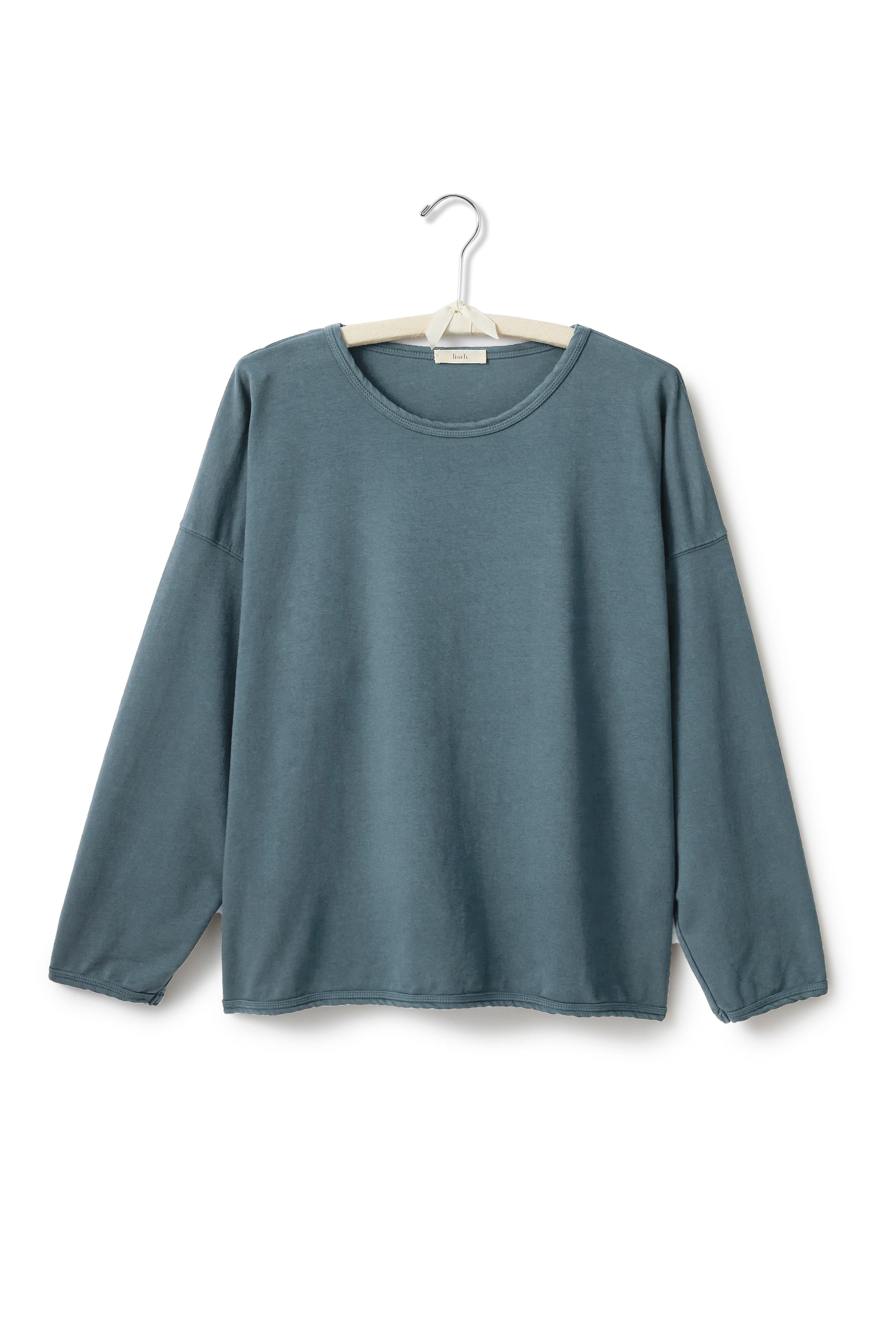 lounge shirt Cotton Knits lisa b. mineral one size