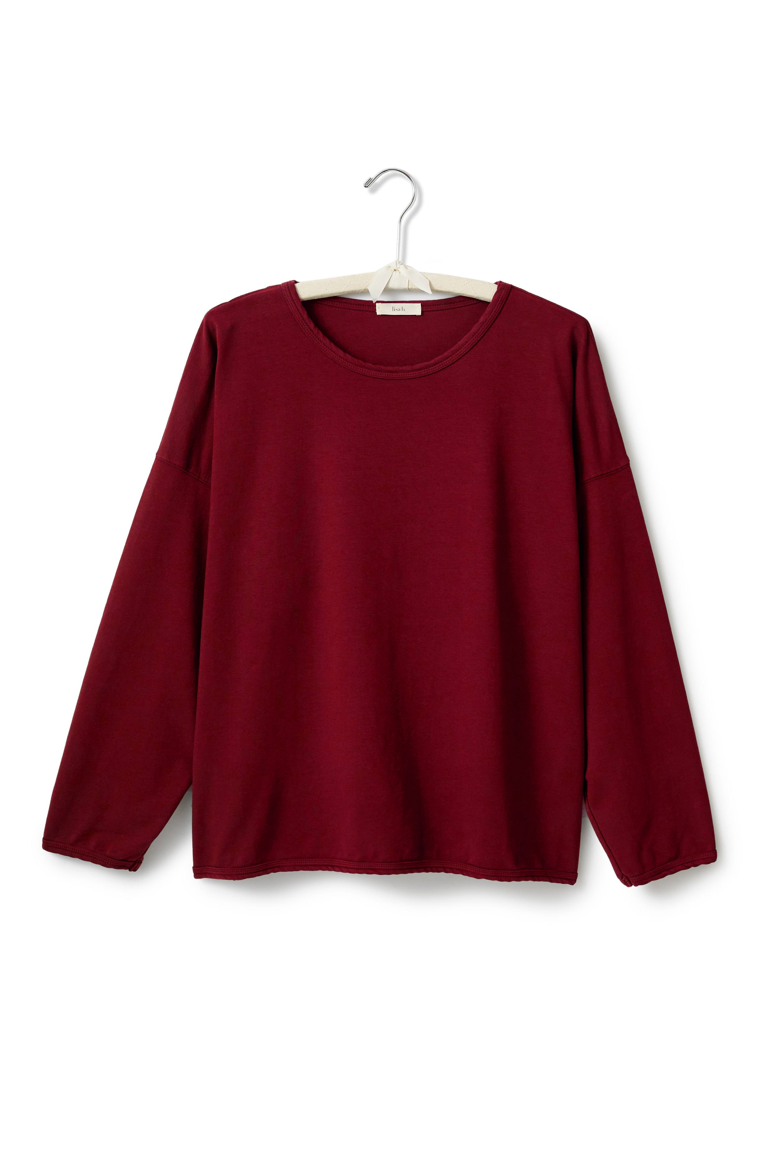 lounge shirt Cotton Knits lisa b. sumac one size