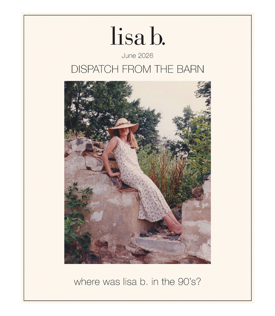 Where was lisa b. in the 90's?