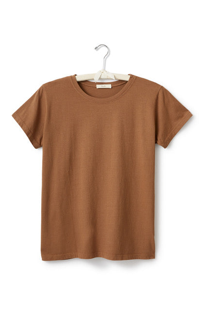 short sleeve relaxed crew neck tee shirt