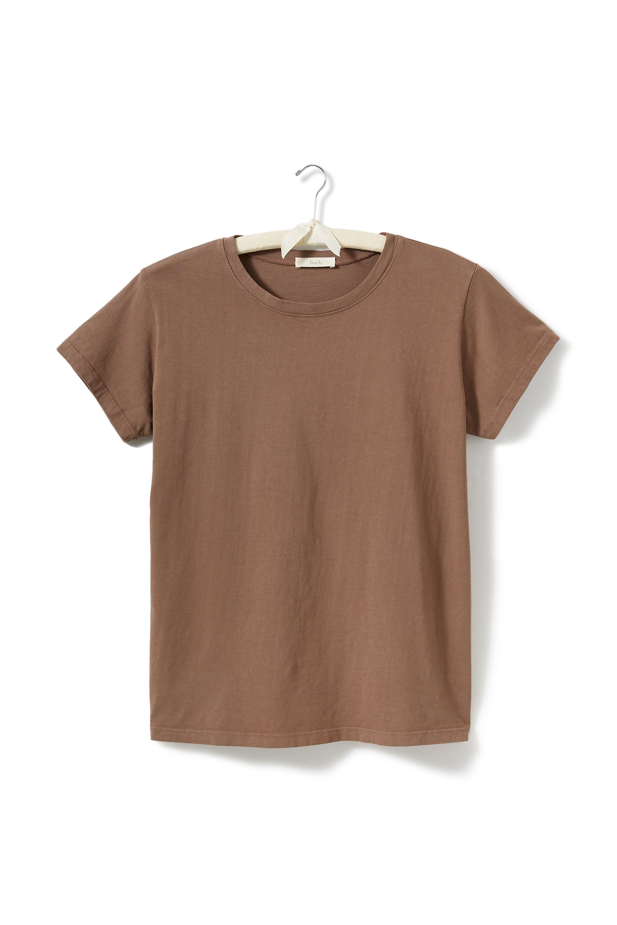 short sleeve relaxed crew neck tee shirt