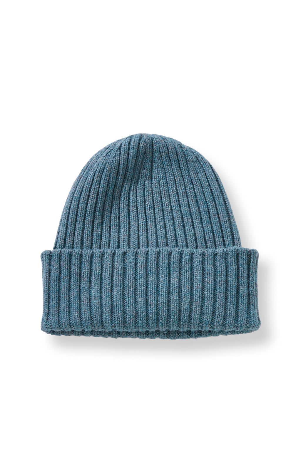wool cashmere knit hat | wide stripe