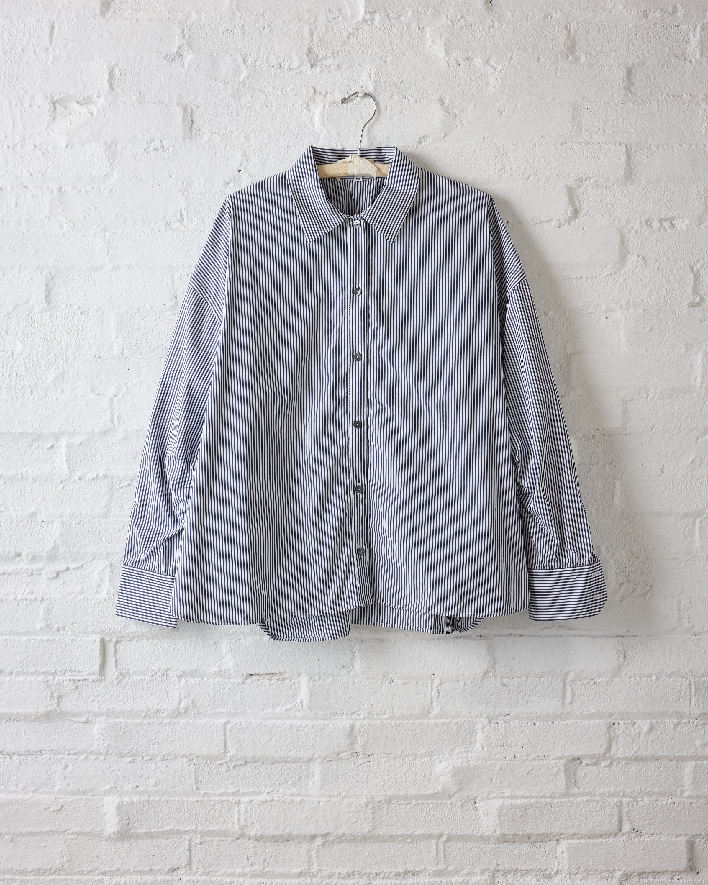 Proche Studio Button Down Pinstripe Shirt