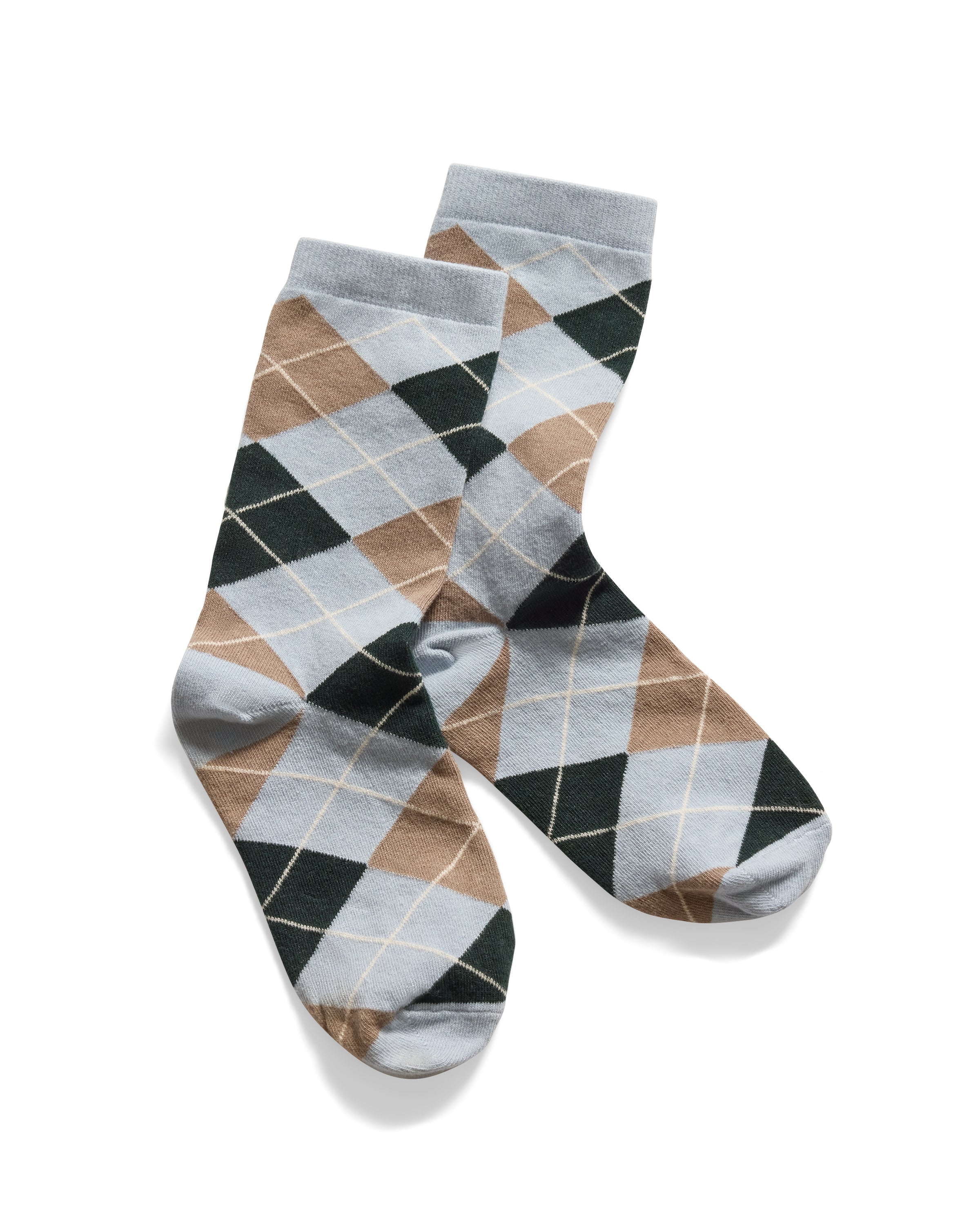 cotton women socks | argyle crew