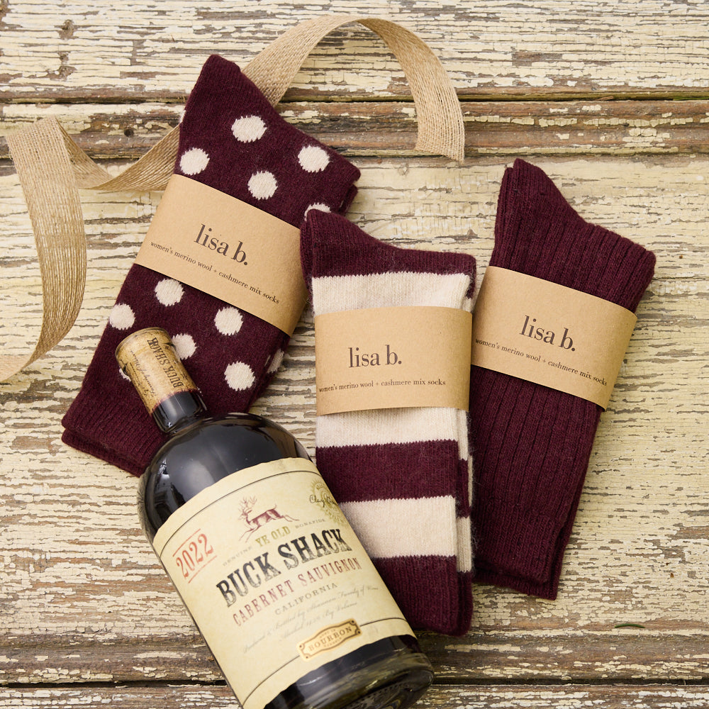 3-pair holiday sock bundles for her