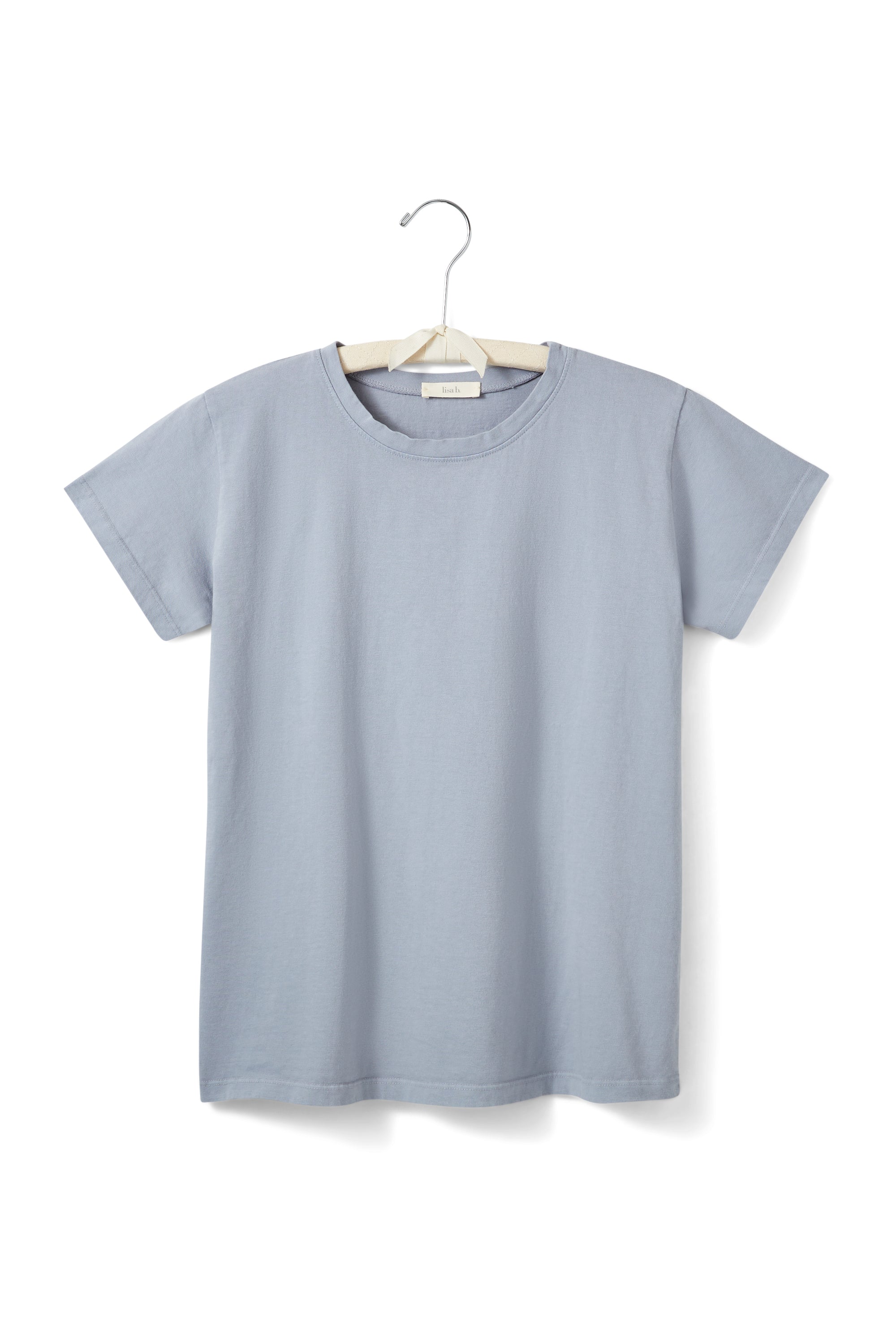 short sleeve relaxed crew neck tee shirt