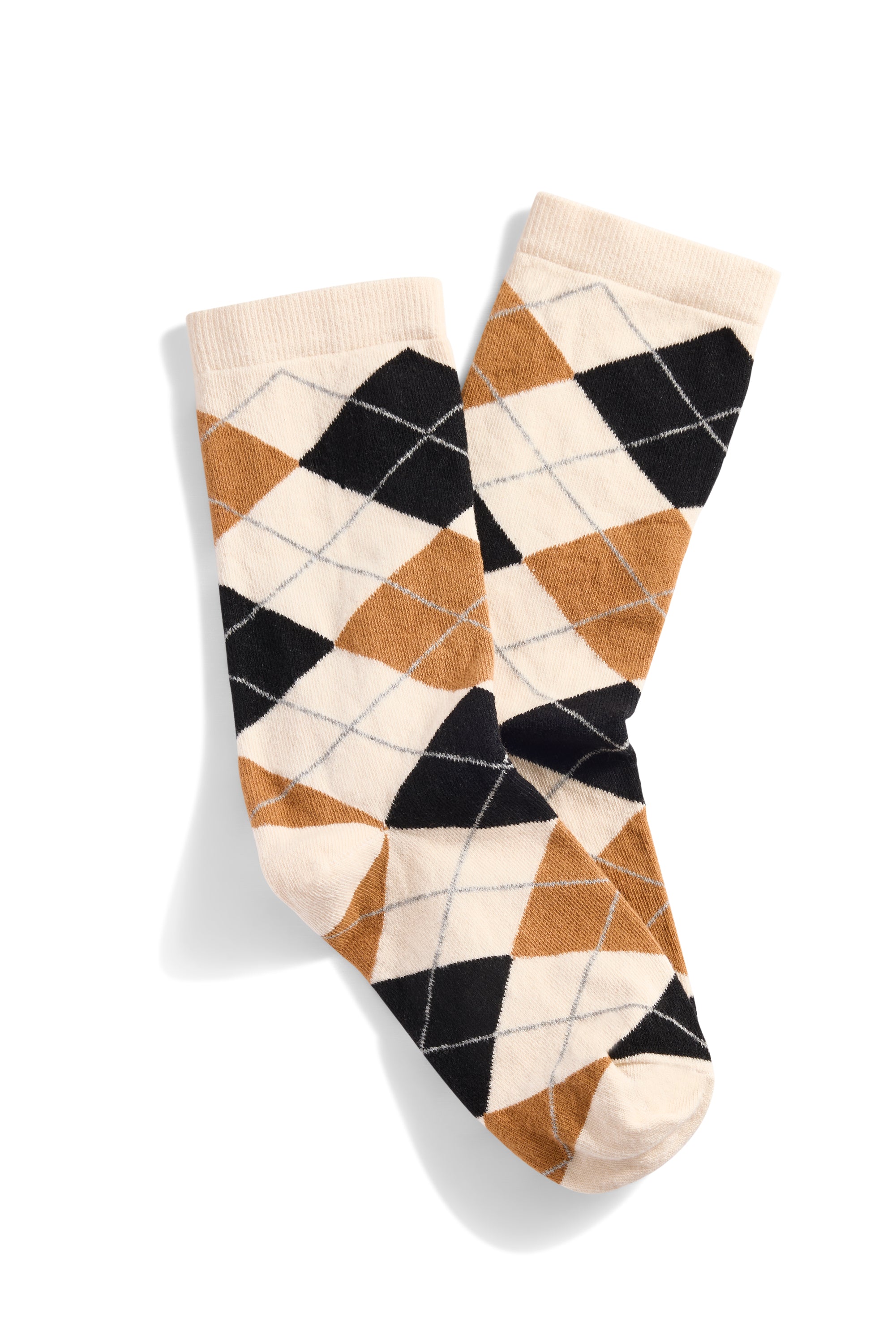 cotton women socks | argyle crew