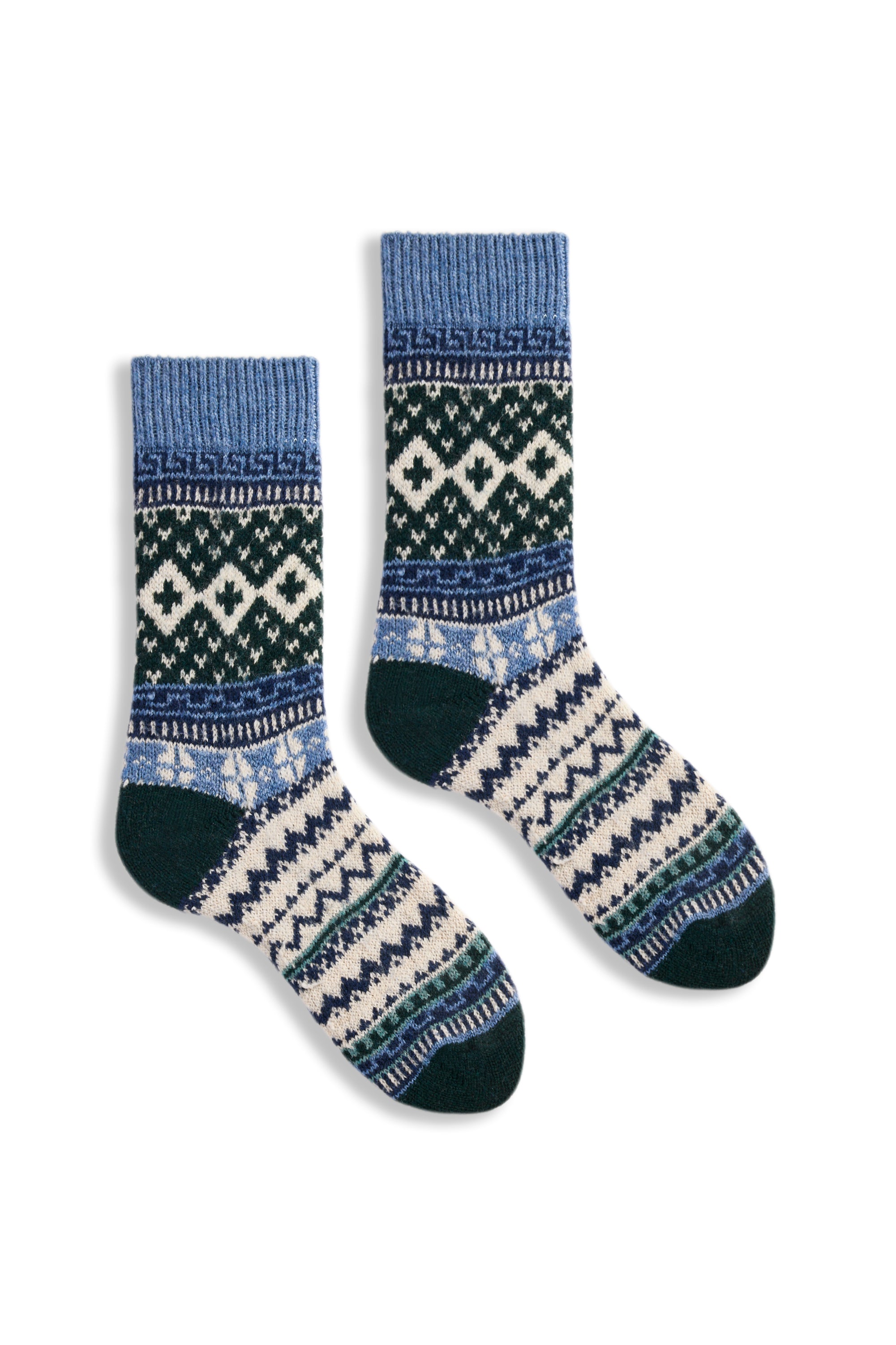 her fairisle crew