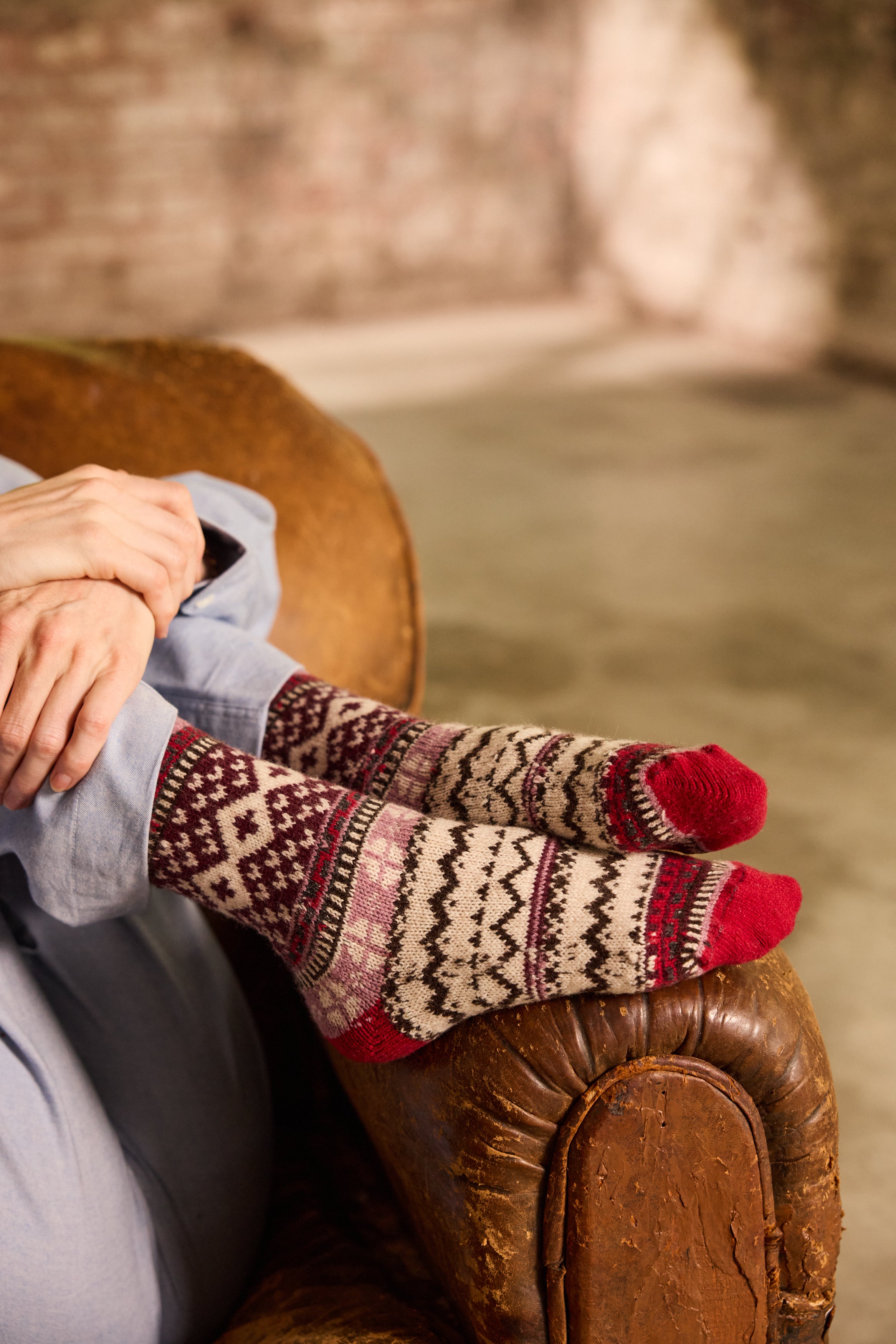 fairisle crew