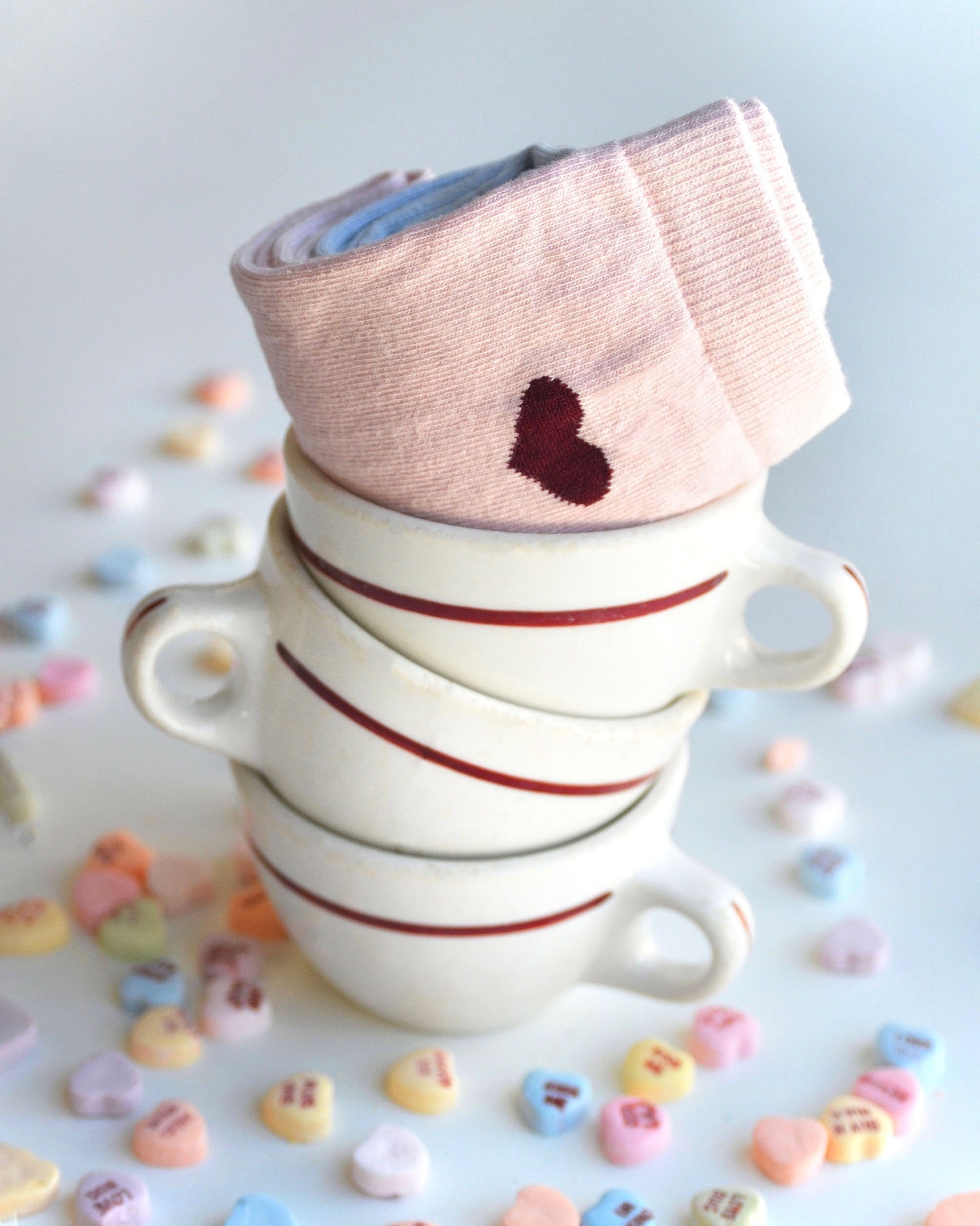 cotton women socks | heart crew