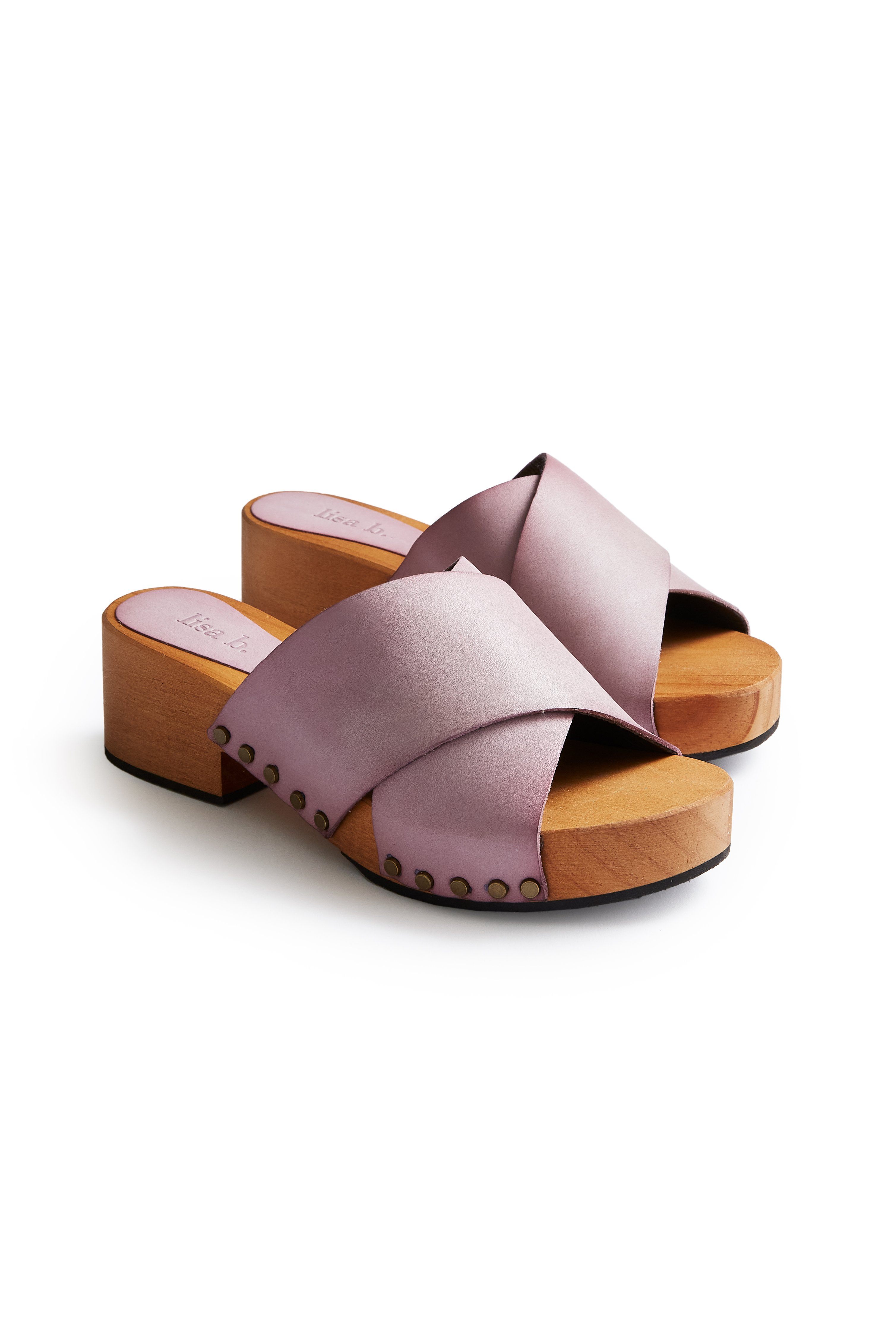 criss-cross slide clogs in Clogs lisa b. rosewood 36 (US 5.5-6) 