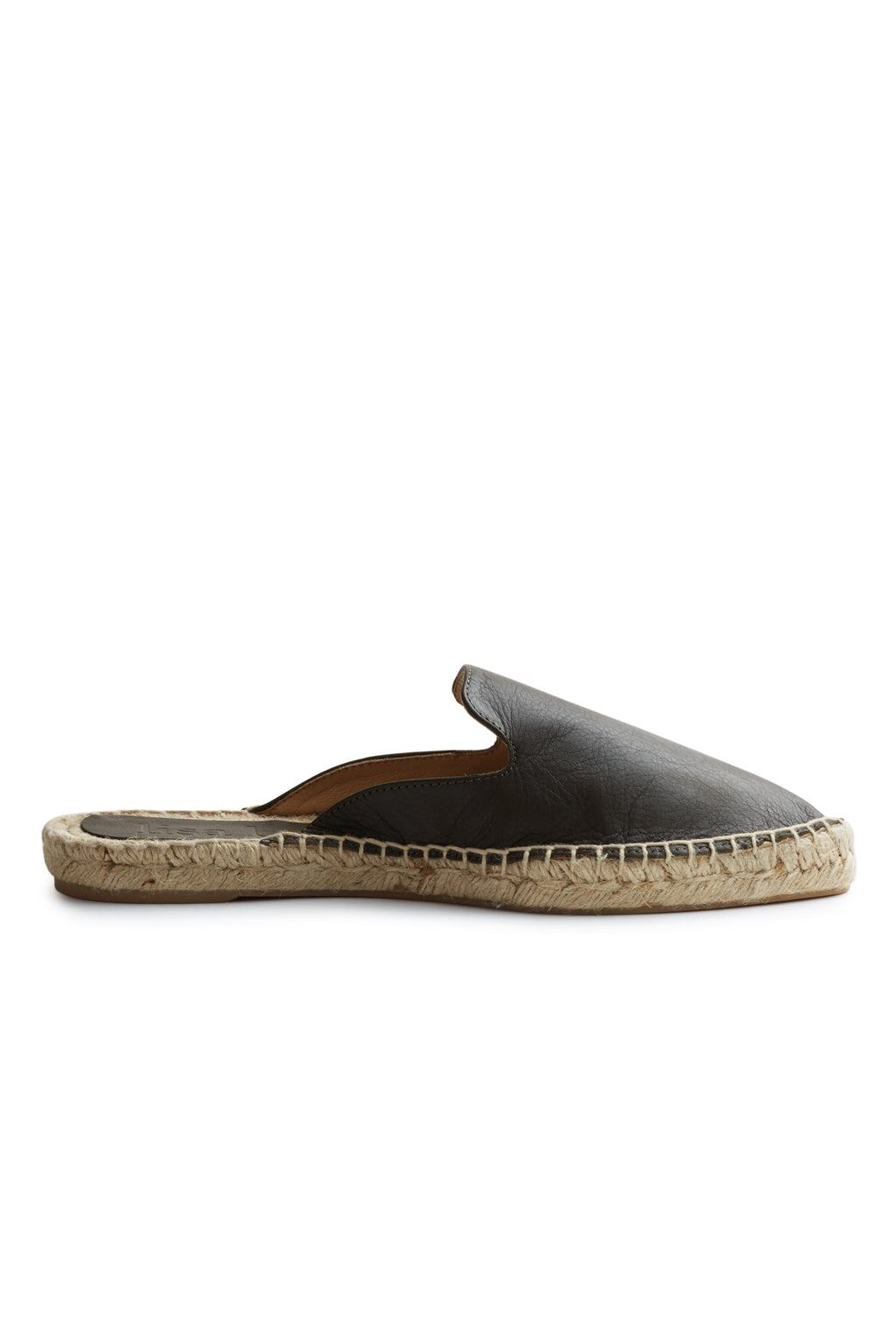 mule espadrille in olive