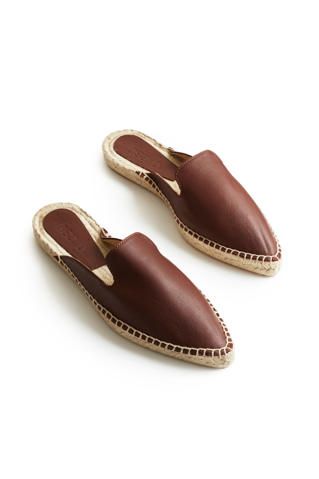 mule espadrille in acorn
