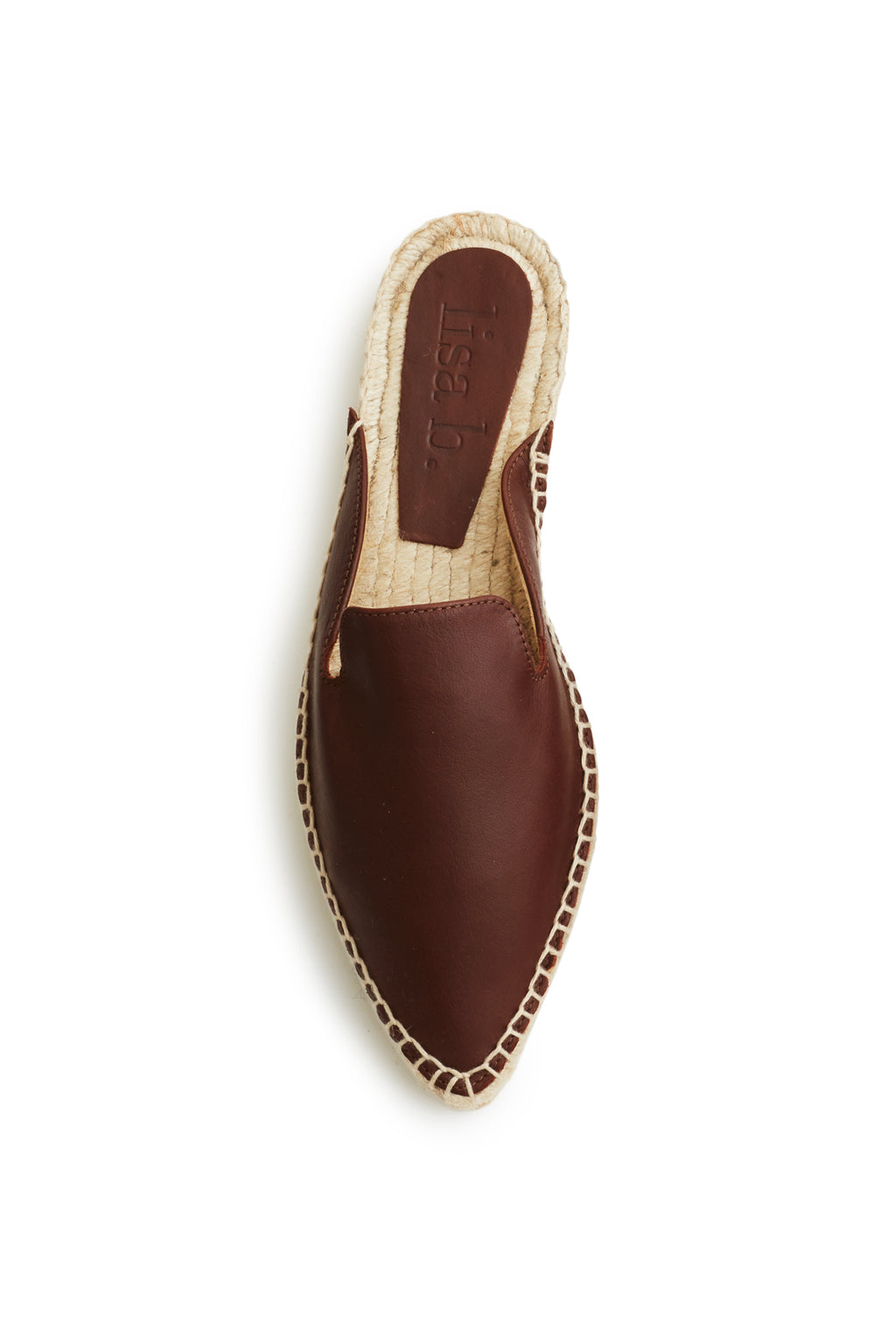 mule espadrille in acorn