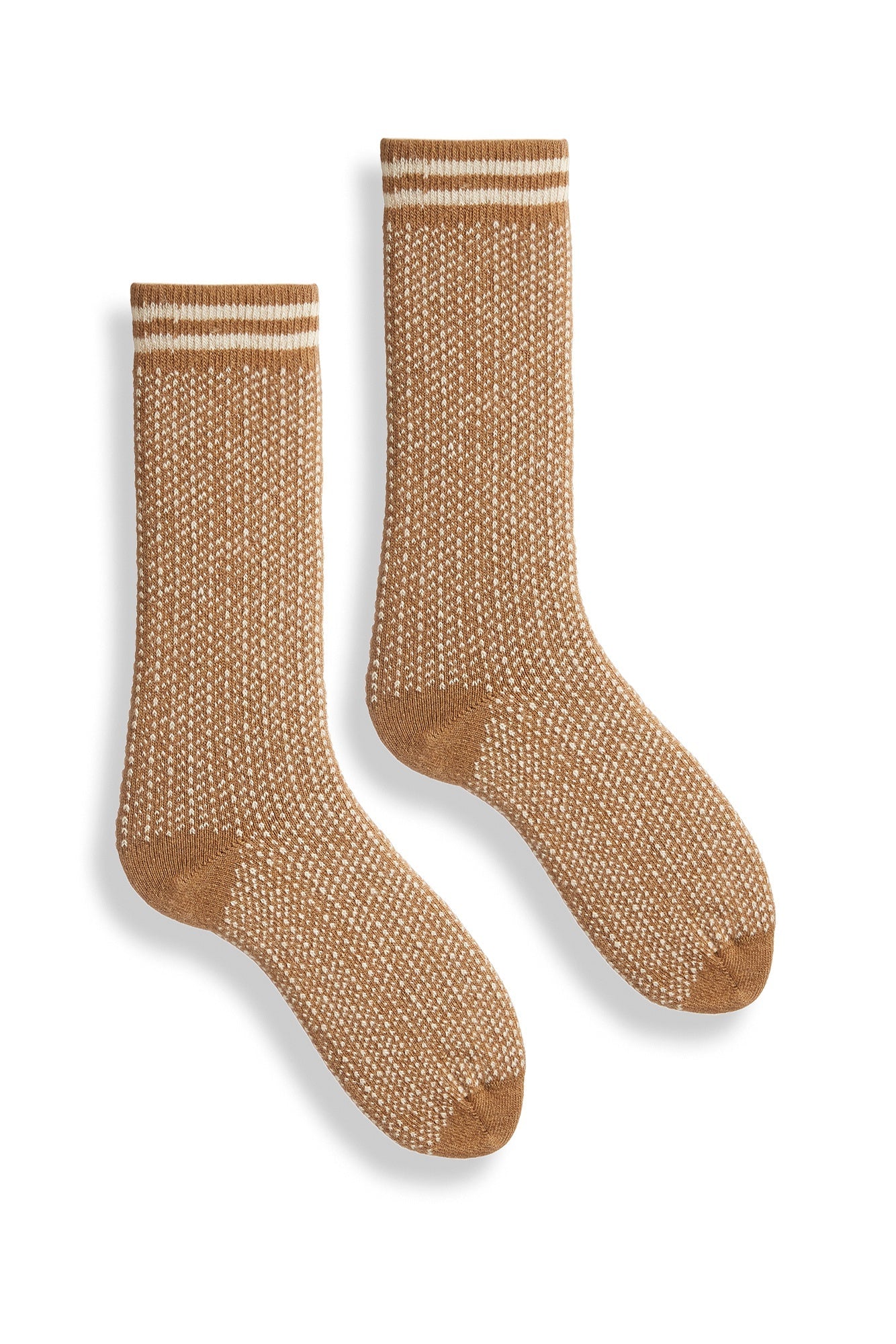men's nordic birdseye wool cashmere crew socks Men WC Socks lisa b. camel 